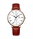 「天长地久」多功能石英皮革腕錶（W06-03199-003）
